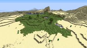 They should be very small and rare biomes. I Found A Sort Of Oasis Plains Biome Completely Surrounded By Desert Minecraft