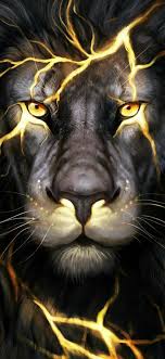 Lightning Lion In 2020 Lion Wallpaper Lion Wallpaper Iphone Lion Hd Wallpaper