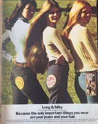 Renee Russo Center Long And Silky Shampoo Ad 1973 Long Silky Hair Seventeen Magazine Fashion Clairol Hair