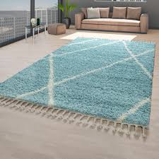Wohnzimmer teppich kurzflor turkis grau weiss modern kariert kachel optik sehr pflegeleicht in der handhabung 120×170 cm. Teppich Turkis Wohnzimmer Hochflor Skandi Kaufland De