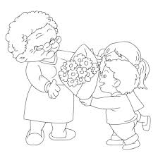 Coloring pages ~ splendi grandparents day coloring sheet pages. Free Printable Grandparents Day Coloring Pages