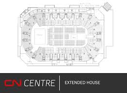 Floor And Seating Plans Cn Centre