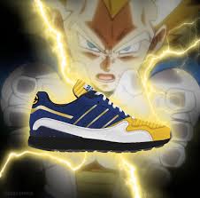 Leather and suede upper, suede tongue, embroidery throughout the toe editor's notes: Adidas X Dbz Ultra Tech Vegeta Streetwear