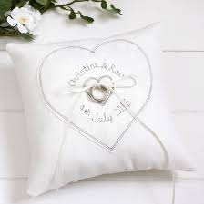 Personalised Wedding Ring Pillow Wedding Ring Cushion Personalized Wedding Rings Ring Pillow Wedding
