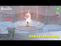 Lochlady Dress Moon Lake Kingdom Super Mario Odyssey Walkthrough Youtube