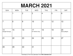 If the print preview displays your main calendar with all of your appointments and events, click print options. Free Printable March 2021 Calendars