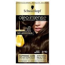 Save 30% on paint oct. Schwarzkopf Oleo Intense 2 10 Black Brown Permanent Hair Dye Ocado