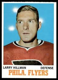 1970-71 Topps Larry Hillman Philadelphia Flyers #90
