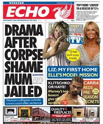 Go on our website and discover everything about your team. Liverpool Echo See The Front And Back Pages Of Our Latest Edition Liverpool Echo