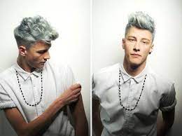 Color Is An Underutilized Way Of Adding A Unique Style And Aesthetic Appeal To Your Hair Many Men Make The Mist Mens Hair Colour Men Hair Color Mens Blue Hair