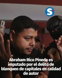 Abraham Rico Pineda se declaró inocente durante la audiencia por medio de  su defensa legal. El martes pasado se produjo la aprehensión de Pineda,  hijo del diputado del Partido Revolucionario Democrático (PRD),