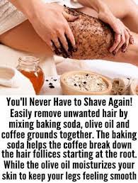 Brew 1 cup of coffee and scoop out the coffee grounds and place it in a bowl. 25 Leg Hair Ideas Leg Hair Beauty Hacks Hair Remedies