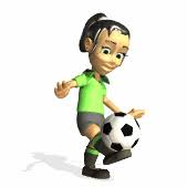 J'ai joué au foot au déjeuner aujourd'hui. Fille Qui Joue Au Foot Salut A Tous