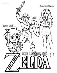 Speaking of colors, the ones in zelda dx can't fail to impress. The Legend Of Zelda Coloring Pages Coloring Home
