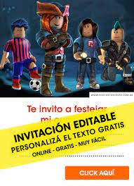 Roblox es una plataforma en línea que permite a los usuarios crear sus propios mundos virtuales. 6 Tarjetas De Cumpleanos De Roblox Gratis Para Editar Personali Tarjetas De Cumpleanos Personalizadas Tarjetas Invitacion Cumpleanos Tarjetas De Cumpleanos