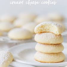 1 2 Teaspoon Baking Powder 1 3 4 Cup Cake Flour Instructions Line Baking Sheet With Parchment Cream Cheese Cookies Christmas Food Desserts Sugar Cookies Recipe