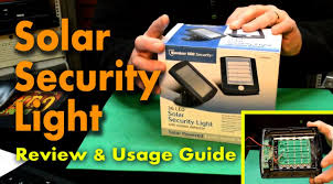 Bunker hill security motion detector alarm set. Bunker Hill 36 Led Solar Security Light Review And Usage Guide Youtube
