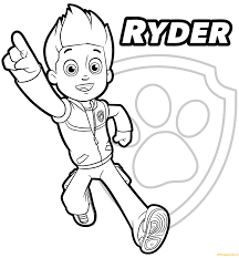 Coloring Rocks Paw Patrol Coloring Pages Paw Patrol Coloring Ryder Paw Patrol