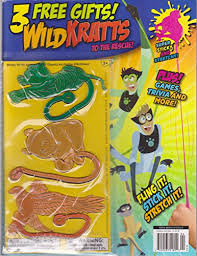 Check spelling or type a new query. Wild Kratts To The Rescue Magazine With Free Random Sticky Animals Wantitall
