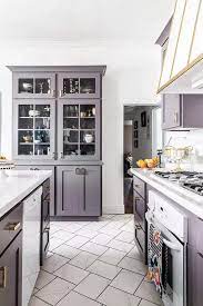 Mix light purple and dark purple tones to a painted shaker kitchen and add light grey to lighten the room. 18 Beautiful Pastel Kitchens You Ll Love Purple Kitchen Kitchen Interior Kitchen Design