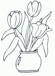 Pin By Paula Prevoo On Lente Bloemen Logo 3000 10 Tulip Drawing Coloring Pages Flower Coloring Pages