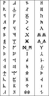 Want to translate a runic text to a latin alphabet instead? Khuzdul Wikipedia