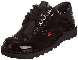 Kickers Kick Womens Lo M Core Black Patent Boots