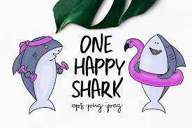 This free svg cut file comes in a single zip file with the following file formats: Super Cute Sharks Free Svg File Perfect For Kids Summer Shirts With Images Happy Shark Free Design Free Design Resources