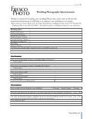 Maybe you would like to learn more about one of these? Wedding Questionnaire