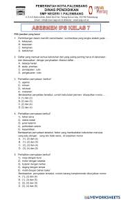 Jual produk buku mandiri ipa kelas 8 murah dan terlengkap agustus. Soal Ips Kelas 8 Semester 2 Bab 4