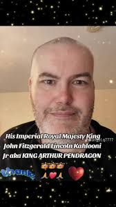His Imperial Royal Majesty King John Fitzgerald Lincoln Kahlooni Jr ak...