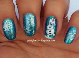 Frozen Olaf Nail Art Olaf Nails Nail Art Disney Disney Nails