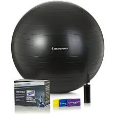 Exercise Ball A 55cm 65 Cm Or 75 Cm Stability Ball With Exercise With Hand Pump Exercise E Book And Bonus Ball Exercises Core Training Workout Accessories