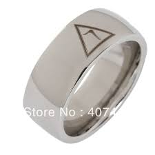Free Shipping Cheap Price Usa Canada Uk Russia Brazil Hot Sales 8mm Domed Silver 14th Masonic Tung Tungsten Wedding Rings Wedding Ring Sizes Engagement Jewelry