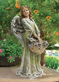 Pin By The Wanderer On Garden Decor Angel Statues Garden Statues For Sale Angel Sculpture
