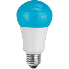 Great Value Blue Led Non Dimmable Light Bulb 9 Walmart Com Walmart Com