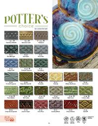 potters choice pc glazes riverbottom pottery