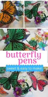 Have we ever thought why that little baby's happiness never seems to vanish? How To Make Butterfly Pens A Sweet Spring Garden Gift Teach Mama