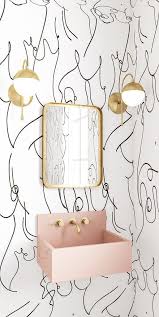 Black And White Wallpaper Interior Design Pin On Drop It Modern Products