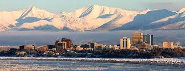 The quake's epicenter was about 800 kilometers (500 miles) from anchorage, alaska's biggest city. Alaska