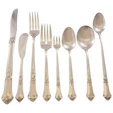 Check spelling or type a new query. Stately By State House Sterling Silver Flatware Set 12 Service 96 Pieces Grille For Sale At 1stdibs