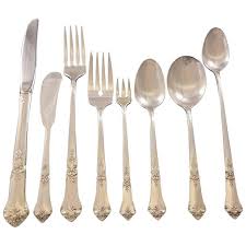 Fine silver, for example 99.9% pure silver, is relatively soft. Stately By State House Sterling Silver Flatware Set 12 Service 96 Pieces Grille For Sale At 1stdibs