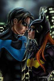 Nightwing And Batgirl Fanart By Ewmh1 On Deviantart Nightwing And Batgirl Nightwing Batgirl