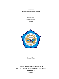 Contoh cover karya ilmiah kuliah guru ilmu sosial. Cover Makalah Individu