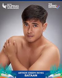 Congratulations to Arthur Joseph Reyes @ajrreyes of Bataan for being a  Finalist of Mister Pilipinas Worldwide 2023! The highly anticipated search  for Mister Pilipinas Worldwide starts! Delegates from different cities and  provinces
