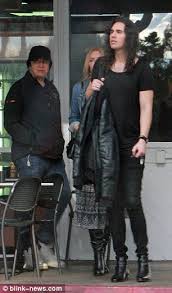 This little series of pictures reveals how the boots were/are made: Sophie Simmons In Sexy Dress With Parents Gene And Shannon Daily Mail Online