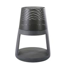 Brasero En Fibre D Argile Et Metal Noirs Makassar Maisons Du Monde In 2020 Black Metal Maisons Du Monde Brazier