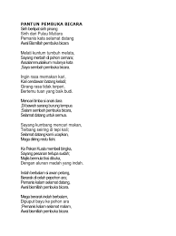 Maybe you would like to learn more about one of these? Pantun Pembuka Salam Ceramah Penggambar