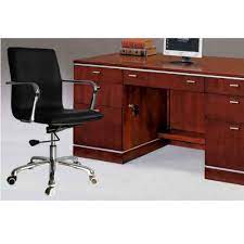 Fine Mod Imports Confreto Conference Office Chair Mid Back Office Chair Contemporary Chairs Seating Ottoman