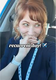 Erin Paige Flight Attendant Flight Deck